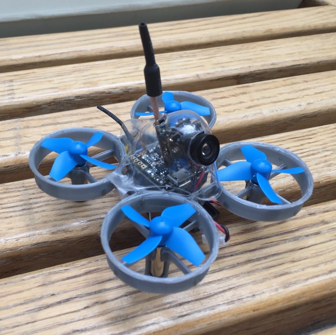 photo of the quadcopter